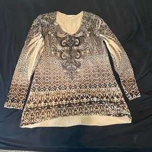 Cato (XL) long sleeve dress top